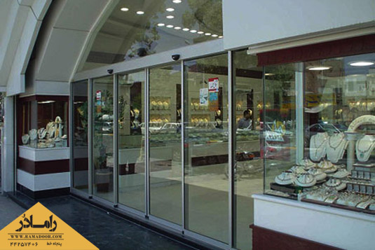 درب اتوماتیک تلسکوپی رامادر درب اتوماتیک تلسکوپی