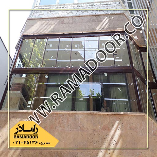بالکن شیشه ای تاشو بالکن شیشه ای تاشو