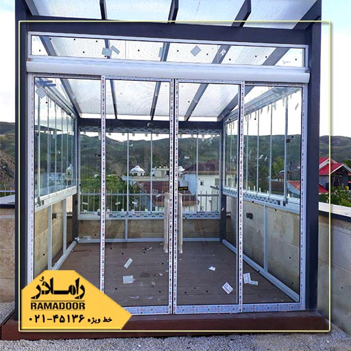 حفاظ شیشه ای بالکن حفاظ شیشه ای بالکن