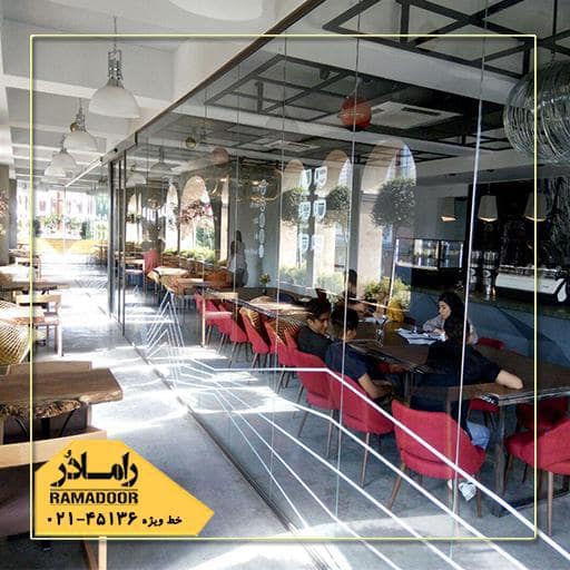 پارتیشن شیشه ای پارتیشن شیشه ای