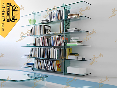 کتابخونه شیشه ای