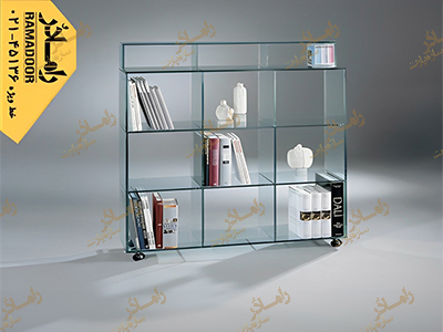 کتابخونه شیشه ای
