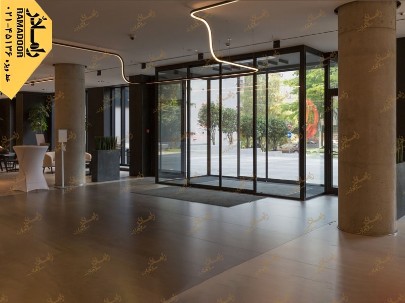 درب اتوماتیک اسلایدی