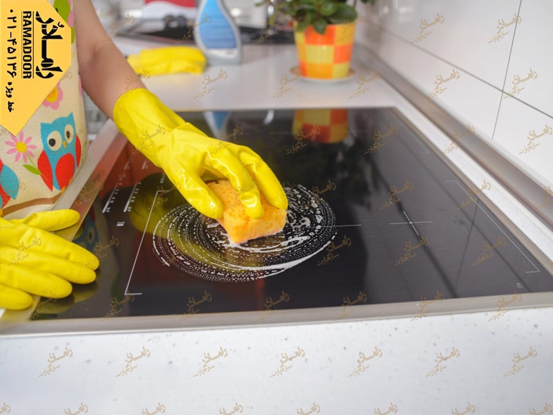 شیشه اجاق گاز