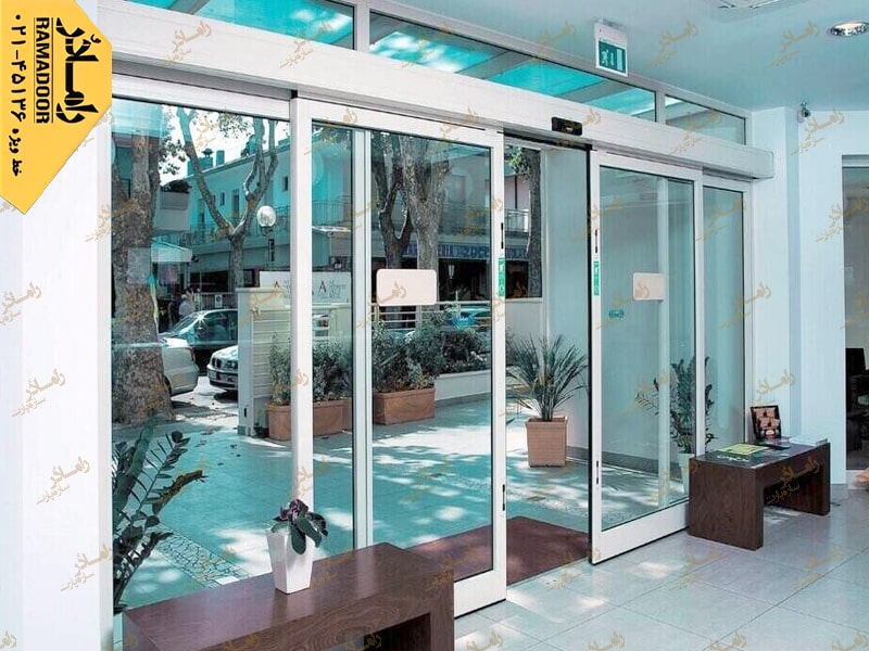 تعمیر درب اتوماتیک شیشه ای