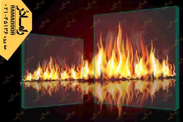 شیشه ضد حریق