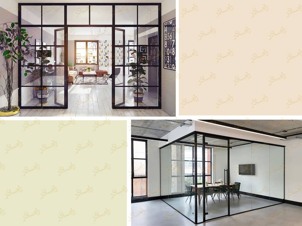 بهترین دیوار پارتیشن شیشه ای بهترین دیوار پارتیشن شیشه ای