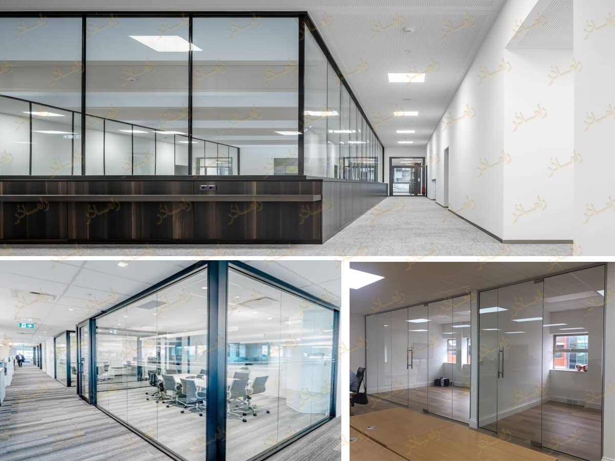 طراحی دیوار با شیشه طراحی دیوار با شیشه