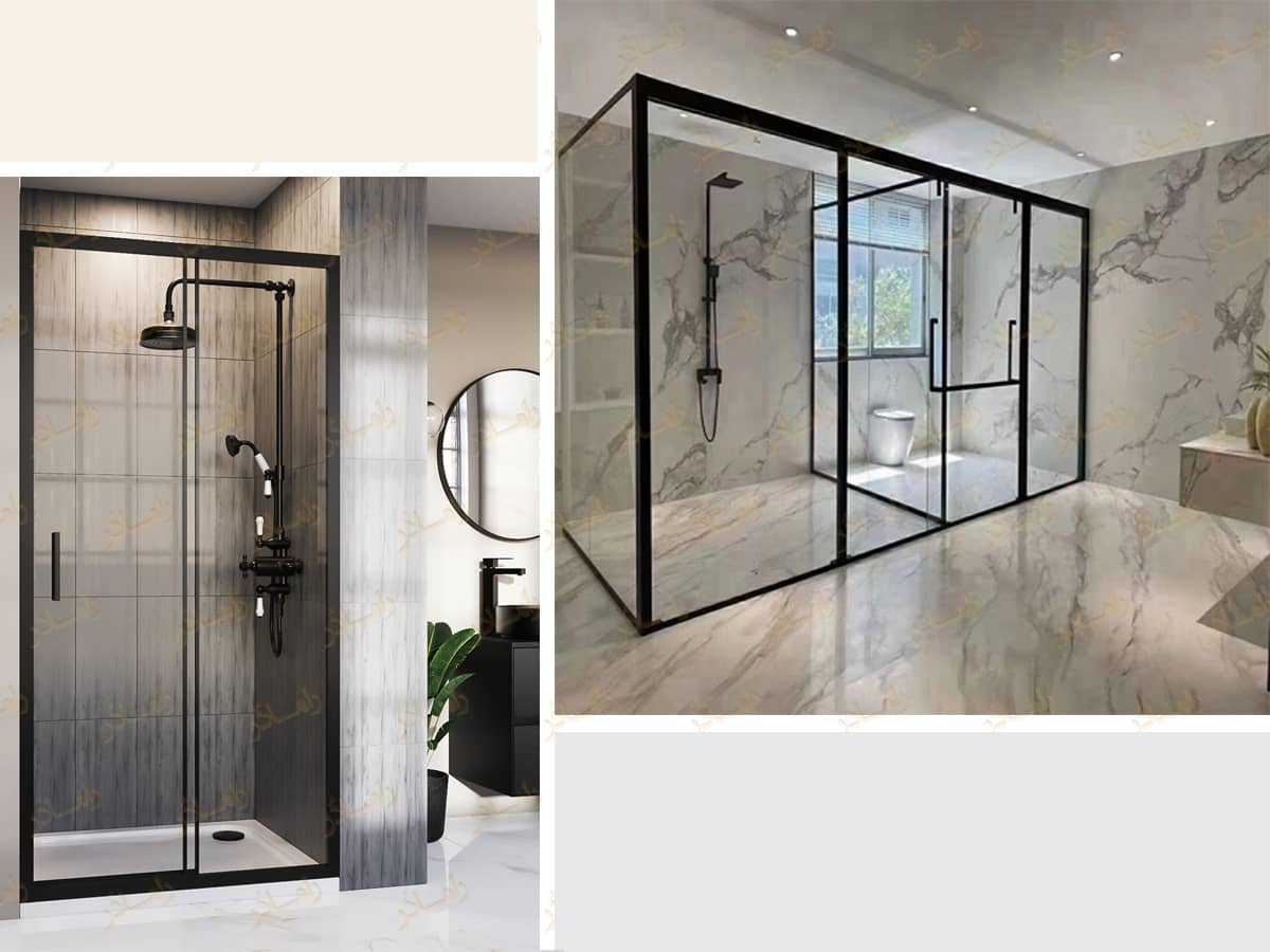 درب شیشه ای دستی درب شیشه ای دستی