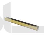 فریم یو استیل 1.6cm طلایی براق