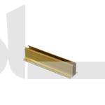 فریم پافیلی 4.5cm شیشه سکوریت 3متری طلایی