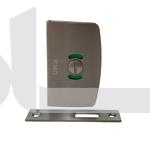 قفل سرویس بهداشتی Rmd با نشانگر شیشه به دیوار درب کشویی