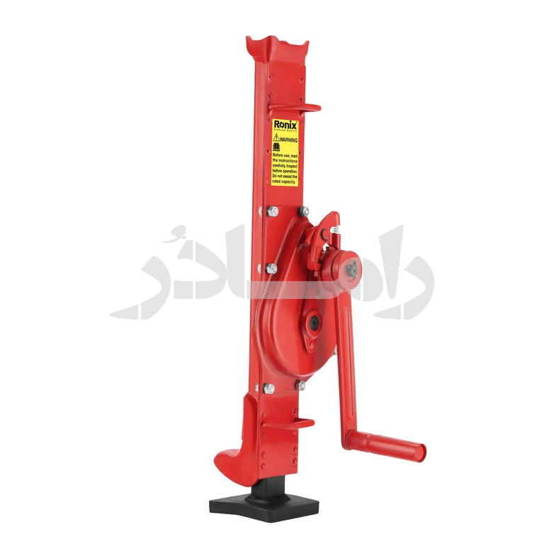جک مکانیکی دنده‌ای ۱.۵ تنی رونیکس مدل RH-4946 همراه با دسته گردان ارگونومیک