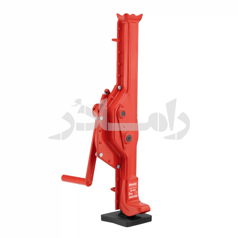جک لوزی ۳ تنی رونیکس مدل RH-4947 با شفت رزوه‌دار تقویت‌شده و بدنه تمام‌فولادی