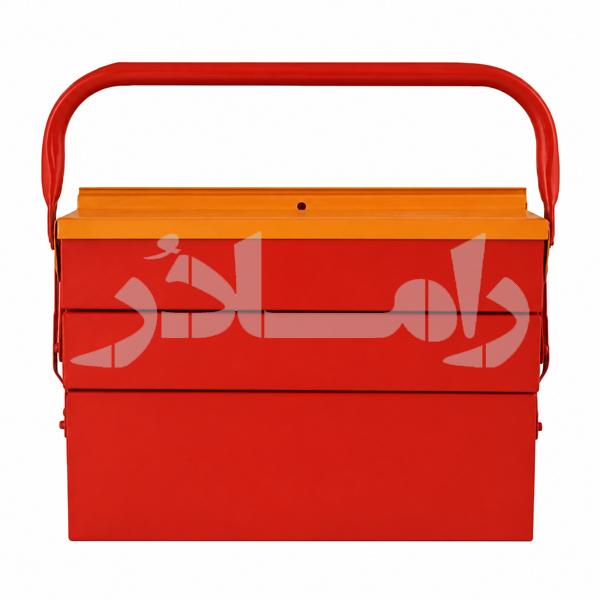 جعبه ابزار سه طبقه ۴۰ سانتی وفایی کد ۴۱۳