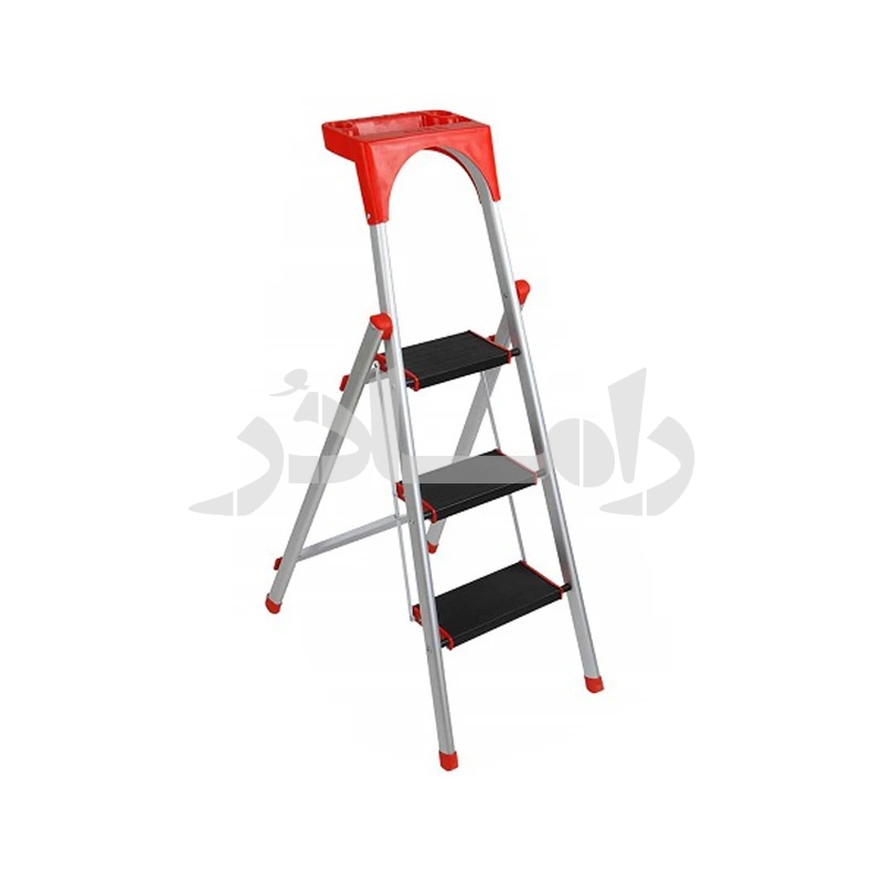 نردبان خانگی و کارگاهی ۳ پله آروا مدل ۴۷۵۰ (پله پهن)