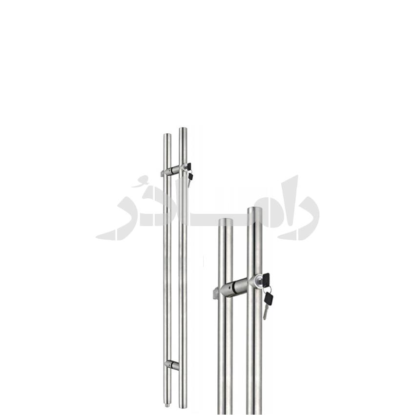 دستگیره قفل دار 150cm شیشه سکوریت